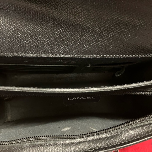 Stunning Vintage LANCEL Paris Pouch Organizer with Keys Wristlet Made in France - Picture 9 of 12